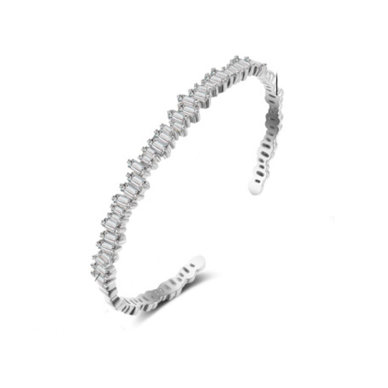 Chic Geometric Gemstone Bracelet - main image
