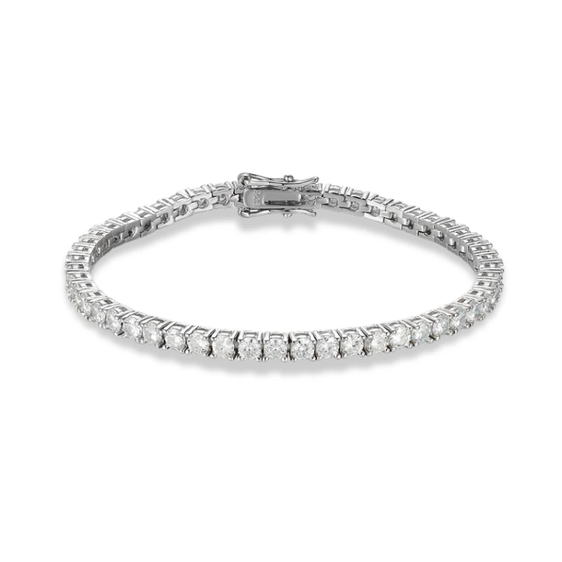 Elegant Moissanite Bracelet from CALESSIA Jewelry 1